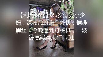 【利哥探花】25岁漂亮小少妇，深夜加班赚个外快，情趣黑丝，今晚遇到打桩机，一波波高潮袭来狂叫01