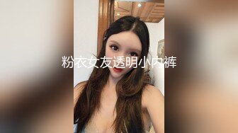 粉衣女友透明小内裤