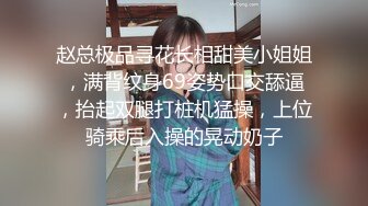 赵总极品寻花长相甜美小姐姐，满背纹身69姿势口交舔逼，抬起双腿打桩机猛操，上位骑乘后入操的晃动奶子